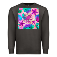Smoke summer beach seamless pattern Premium Sweatshirt - BundleAndBundleShop