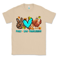 Mushroom peace love thanksgiving Classic Tee - Zillion Design Studio