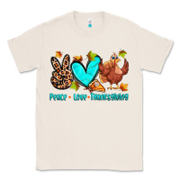 Natural peace love thanksgiving Classic Tee - Zillion Design Studio