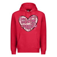 Cardinal my valentine has paws Premium Hoodie - MaliasSmallBusiness