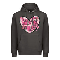Smoke my valentine has paws Premium Hoodie - MaliasSmallBusiness