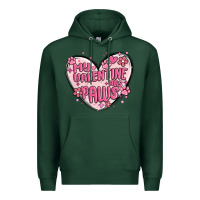 My Valentine Has Paws Premium Hoodie | Teevron