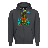 Smoke summer Zipper Hoodie - SublimationCraftShop