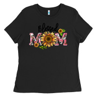 Black blessed mom Ladies Tee - BarkalooDesign