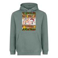Sage christmas pig Heavyweight Hoodie - Artiststas