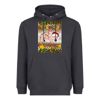 Smoke christmas pig Heavyweight Hoodie - Artiststas