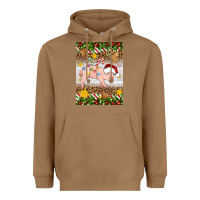 Toasted Coconut christmas pig Heavyweight Hoodie - Artiststas