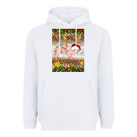 White christmas pig Heavyweight Hoodie - Artiststas