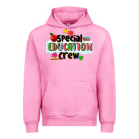 Fuchsia Pink special education crew Urban Hoodie - NancyCooperArtShop