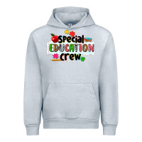 Heather Grey special education crew Urban Hoodie - NancyCooperArtShop