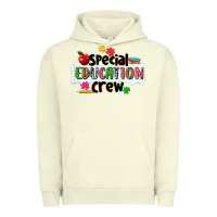 Pigment Pistachio special education crew Urban Hoodie - NancyCooperArtShop