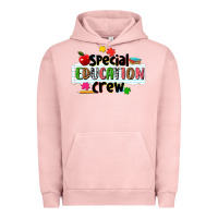 Pigment Salmon special education crew Urban Hoodie - NancyCooperArtShop