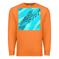 Carrot fish and sea seamless pattern Premium Sweatshirt - BundleAndBundleShop
