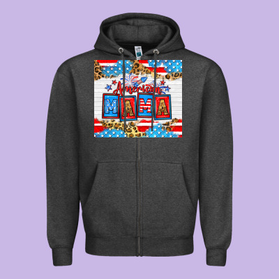 American Mama 20oz Tumbler Zipper Hoodie Designed By Neo Western