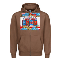 Chestnut American Mama 20oz tumbler Zipper Hoodie - Neo Western