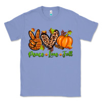 Colony Blue peace love fall Classic Tee - Zillion Design Studio