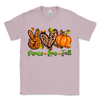 Lilac peace love fall Classic Tee - Zillion Design Studio