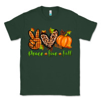Sports Green peace love fall Classic Tee - Zillion Design Studio