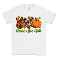 White peace love fall Classic Tee - Zillion Design Studio