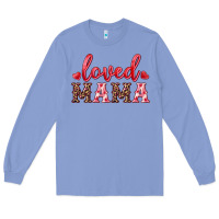 Colony Blue loved mama Long Sleeve Tee - RanaPortraitStore