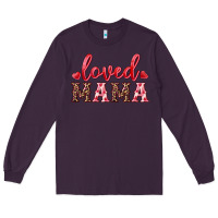 Plum loved mama Long Sleeve Tee - RanaPortraitStore