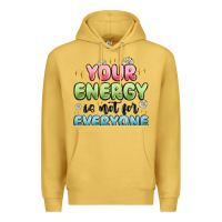 Antique Gold your energy is not for everyone Premium Hoodie - MaliasSmallBusiness
