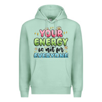 Seafoam your energy is not for everyone Premium Hoodie - MaliasSmallBusiness