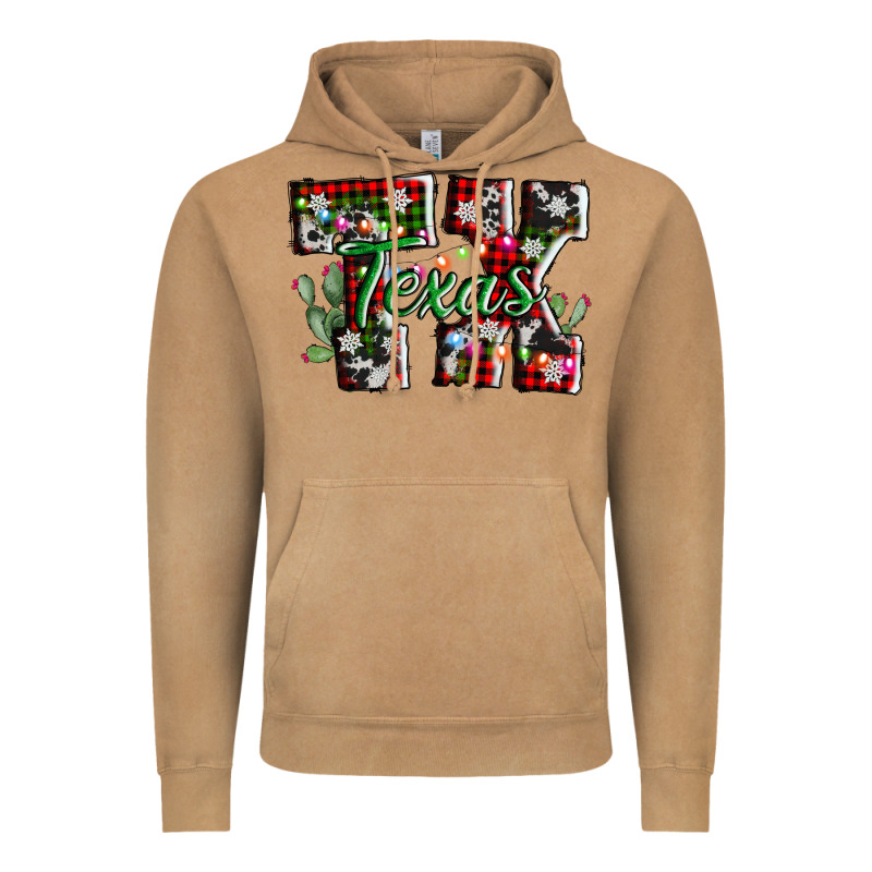 Texas Tx Christmas Vintage Hoodie by AdoDesignShop | Teevron