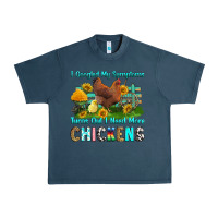 Midnight Navy i googled my symptoms turns out i need more chicke Urban Heavy Tee - RanaPortraitStore