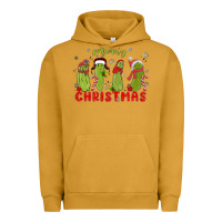 Pigment Peanut Butter Pickle Merry Christmas Urban Hoodie - MaliasSmallBusiness