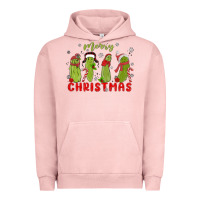 Pigment Salmon Pickle Merry Christmas Urban Hoodie - MaliasSmallBusiness