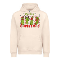 Sandshell Pickle Merry Christmas Urban Hoodie - MaliasSmallBusiness