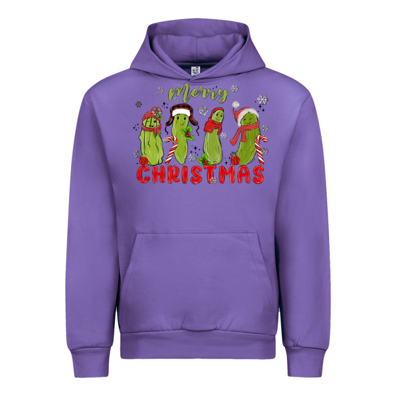 Pickle Merry Christmas Urban Hoodie by MaliasSmallBusiness | Teevron