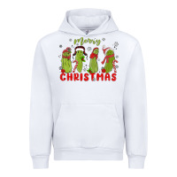White Pickle Merry Christmas Urban Hoodie - MaliasSmallBusiness