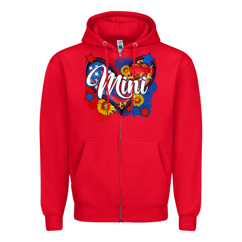 American Mini Heart Zipper Hoodie by Neo Western | Teevron