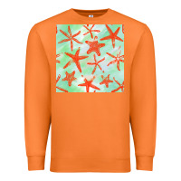 Carrot starfish seamless pattern Premium Sweatshirt - BundleAndBundleShop