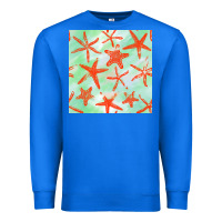 True Royal starfish seamless pattern Premium Sweatshirt - BundleAndBundleShop
