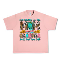 Salmon god gifted me two titles mom and grandma and i roc Urban Heavy Tee - RanaPortraitStore