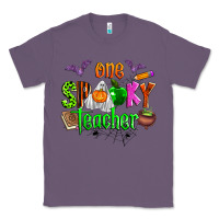 Lavender one spooky teacher Classic Tee - Zillion Design Studio