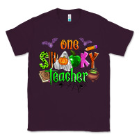 Plum one spooky teacher Classic Tee - Zillion Design Studio