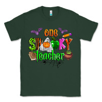 Sports Green one spooky teacher Classic Tee - Zillion Design Studio