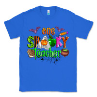 True Royal one spooky teacher Classic Tee - Zillion Design Studio