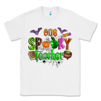 White one spooky teacher Classic Tee - Zillion Design Studio