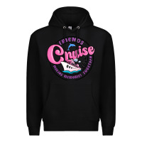 Black friends 2024 cruise Premium Hoodie - MaliasSmallBusiness