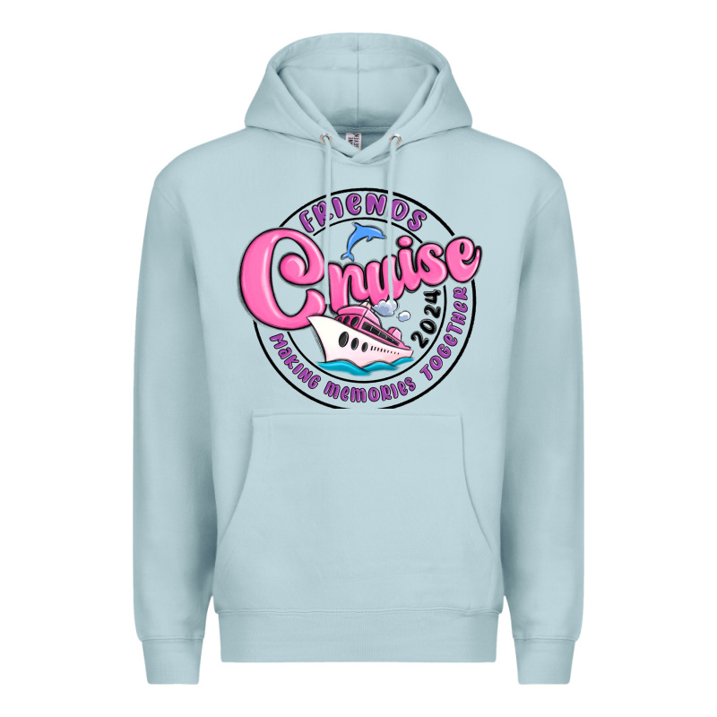 Friends 2024 Cruise Premium Hoodie by MaliasSmallBusiness | Teevron