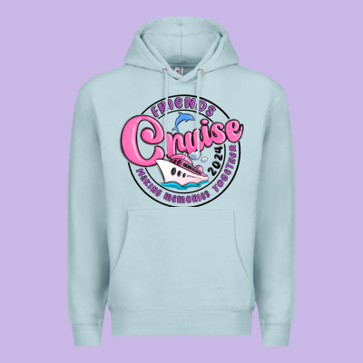 Friends 2024 Cruise Premium Hoodie Designed By Maliassmallbusiness