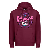 Burgundy friends 2024 cruise Premium Hoodie - MaliasSmallBusiness