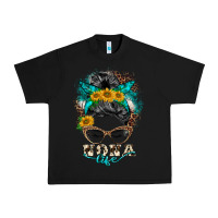 Black nona life messy bun Urban Heavy Tee - BarkalooDesign