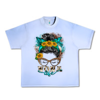 Grape Ice nona life messy bun Urban Heavy Tee - BarkalooDesign