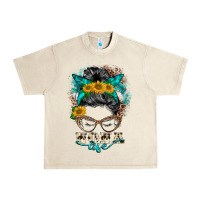 Sandshell nona life messy bun Urban Heavy Tee - BarkalooDesign